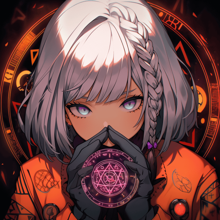六芒星の少女